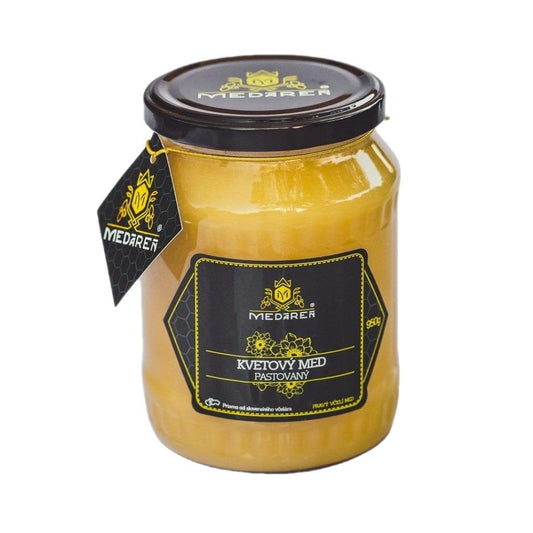 Pastovaný kvetový med 950g