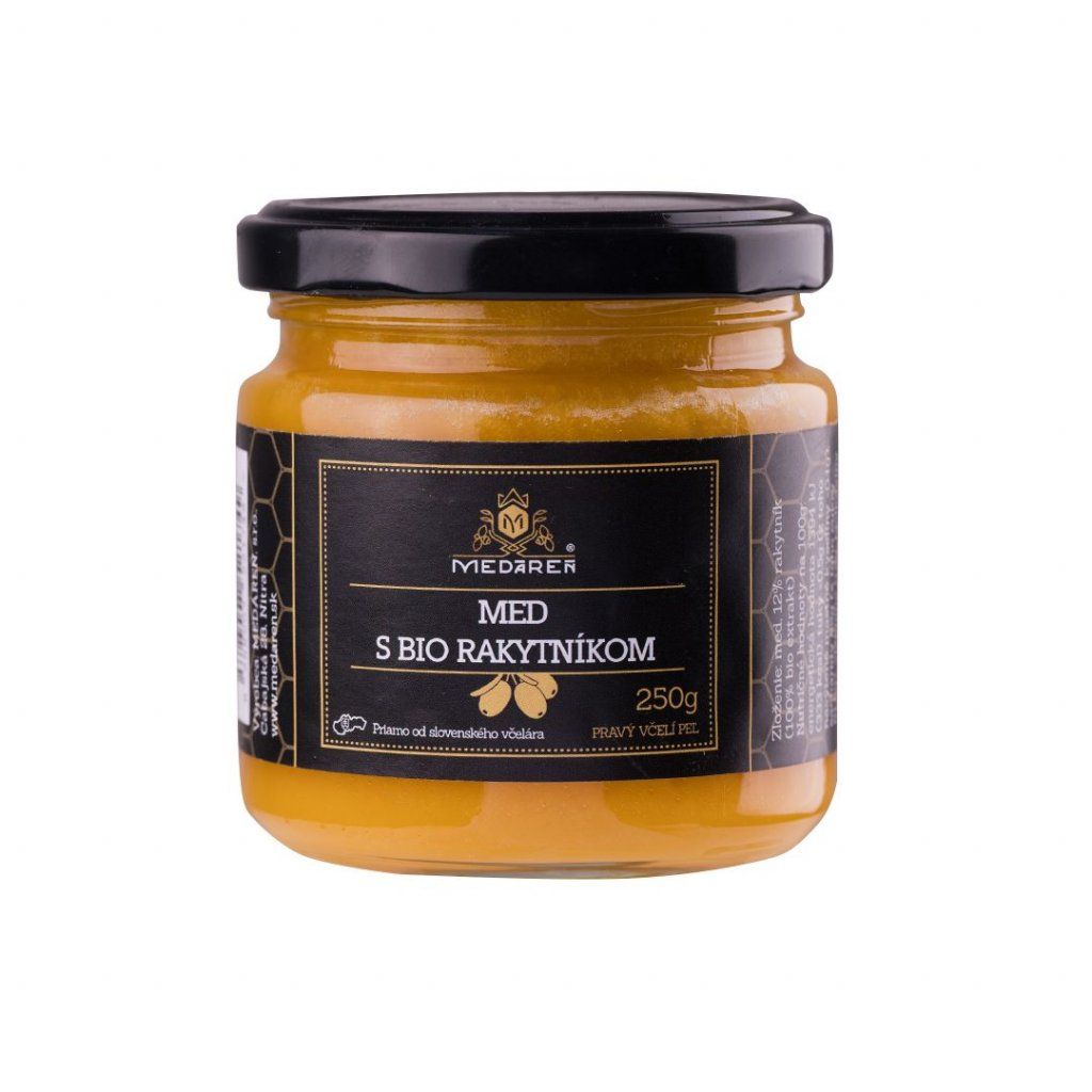 Med s rakytníkom 250g