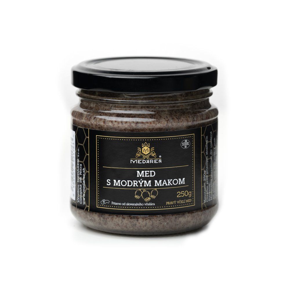 Med s modrým makom 250g