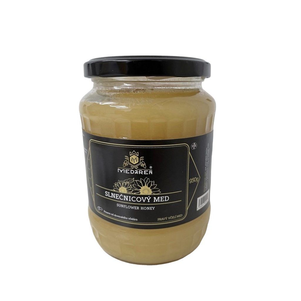 Slnečnicový surový med 950g